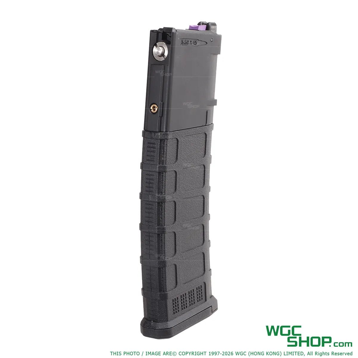 Right view of CYMA 44Rds Gas Magazine for CGS / MARUI M4 MWS GBB Airsoft ( MWS-P40 )