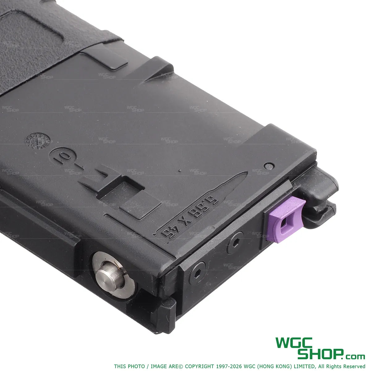 Top close-up of CYMA 44Rds Gas Magazine for CGS / MARUI M4 MWS GBB Airsoft ( MWS-P40 )