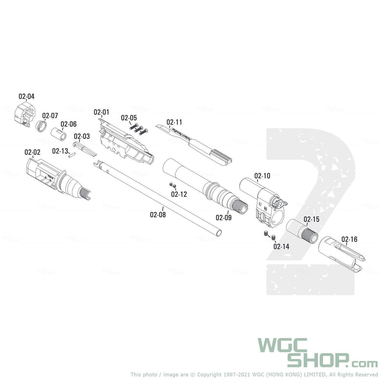 APFG S-001BK Legacy GBB Airsoft - WGC Shop