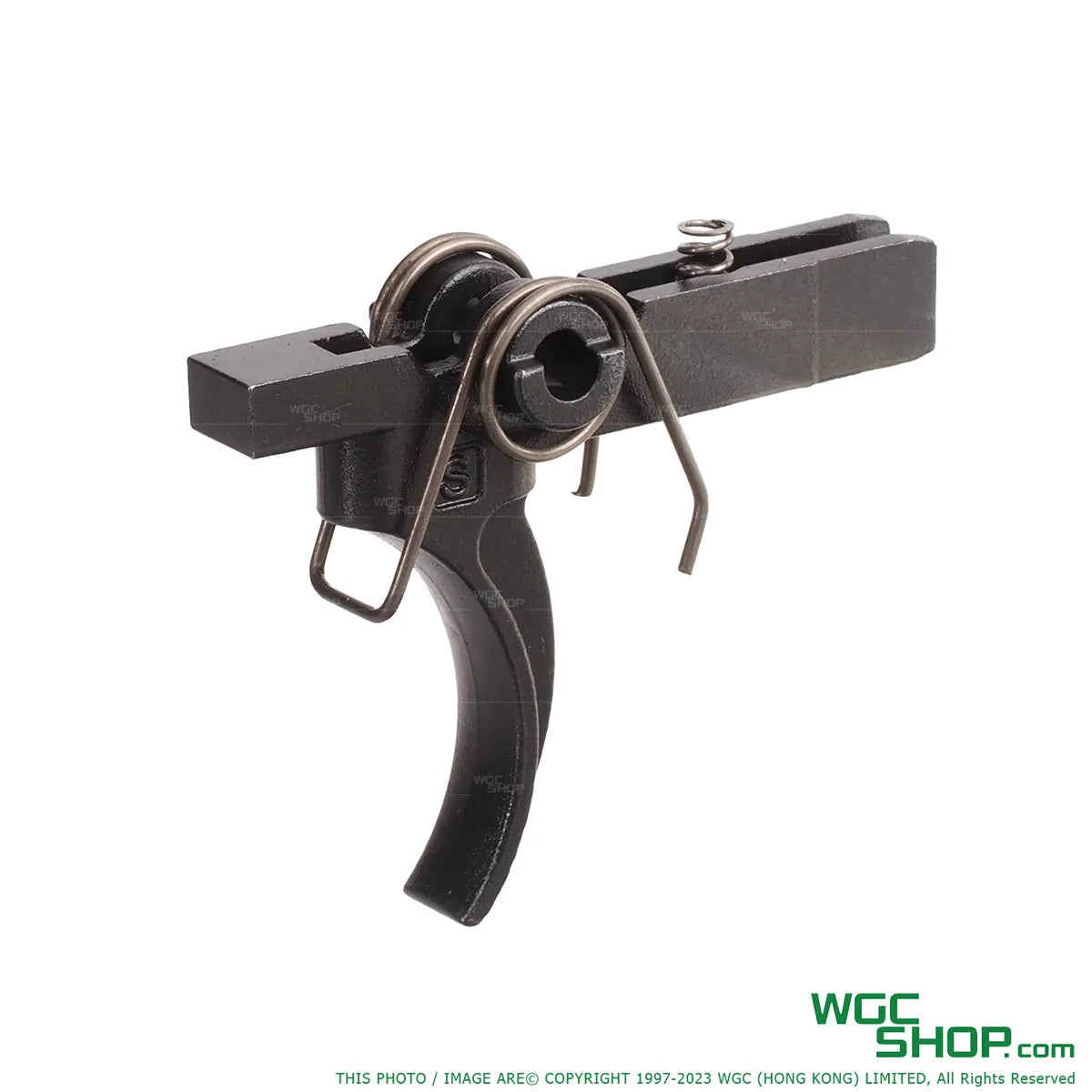 Left view of dNA Steel M4 GBB Trigger