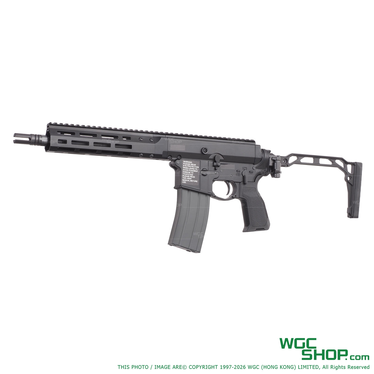 DOUBLE EAGLE DWS-180 10.5" GBB Airsoft DE-GBB-G107A-01-BK - WGC Shop