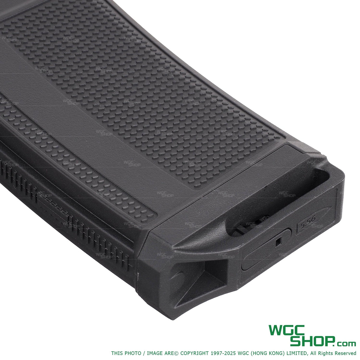 Black Double Eagle EMG Daniel Defense 35-round gas magazine for DE M4 GBB with textured grip