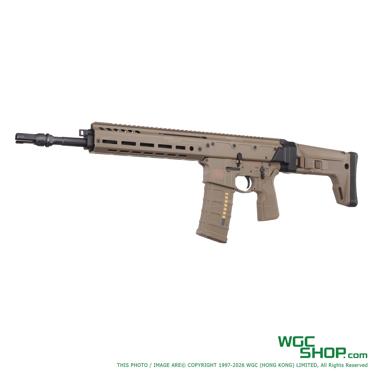 DOUBLE EAGLE G108 DWS 13.7" GBB Airsoft Tan DE-GBB-G108D-TAN - WGC Shop