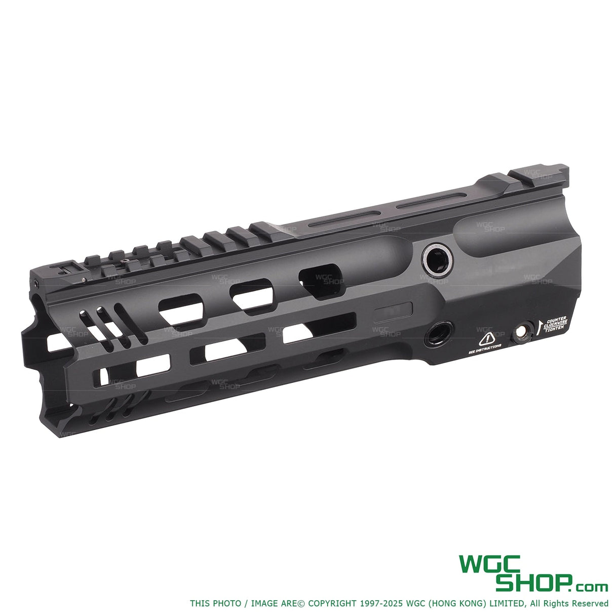 E&C SI Style GRIDLOK 9" Rail Lightspeed M-Lok Handguard for 416 AEG ( EC-MP1013-1B )-