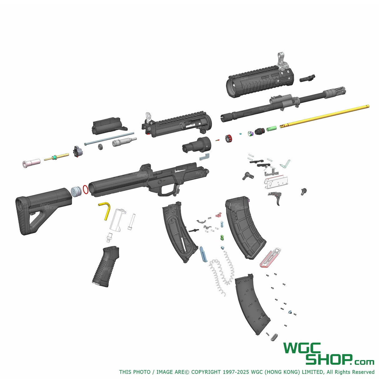 E&L T191 DPS HPA / CO2 GBB Airsoft EL-G190 - WGC Shop