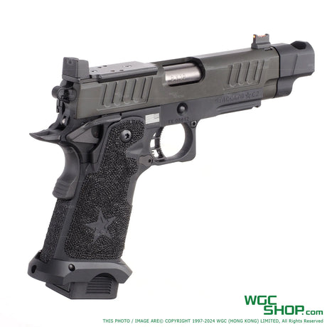 EMG / ARMY PLUS R612-4 STACCATO C2 With Comp GBB Airsoft ( Steel Parts Version ) licensed by EMG-WGC Shop