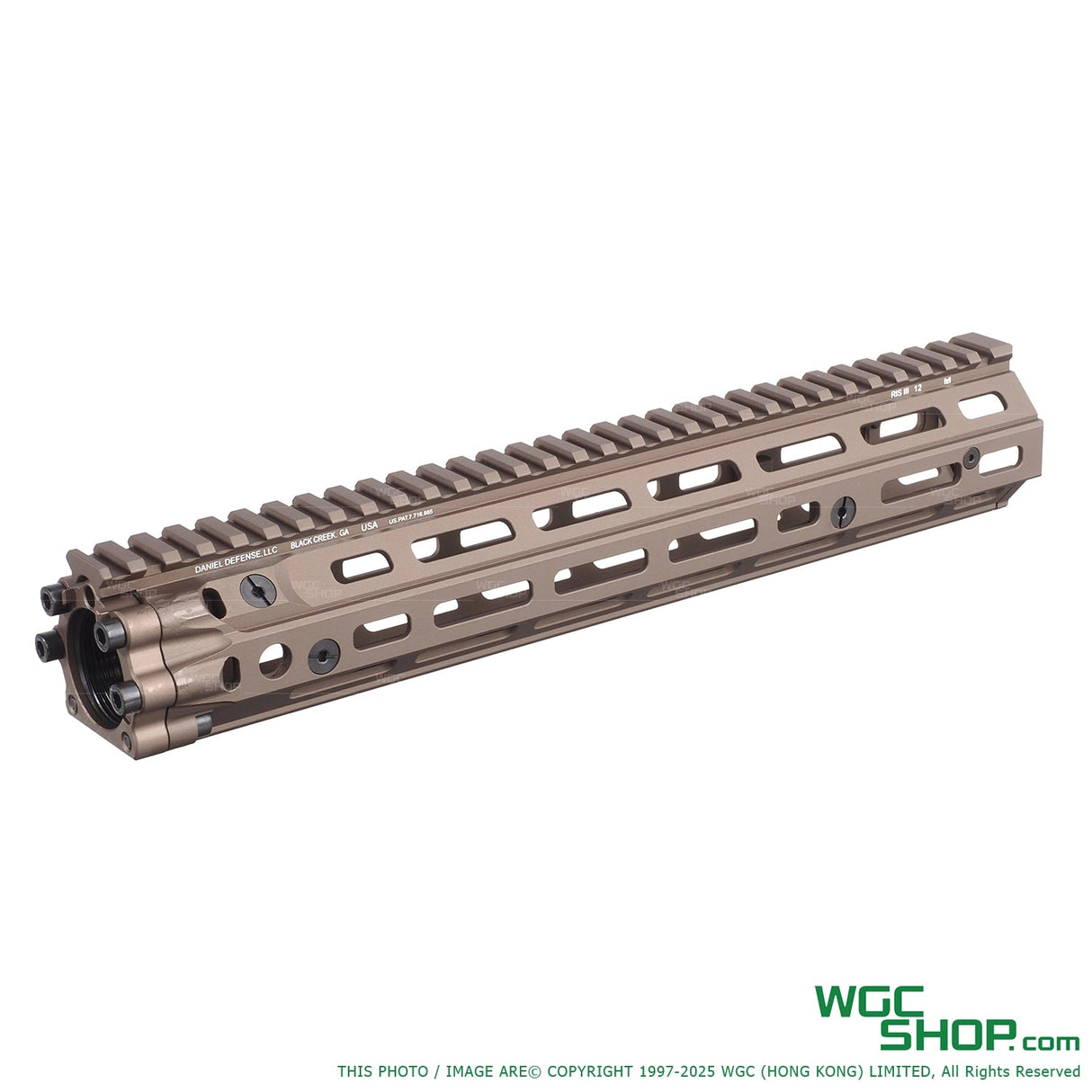 EMG Daniel Defense 12.5 Inch RIS III M-Lok Handguard for CYMA AR / M4 AEG ( CYMA-M263A )-
