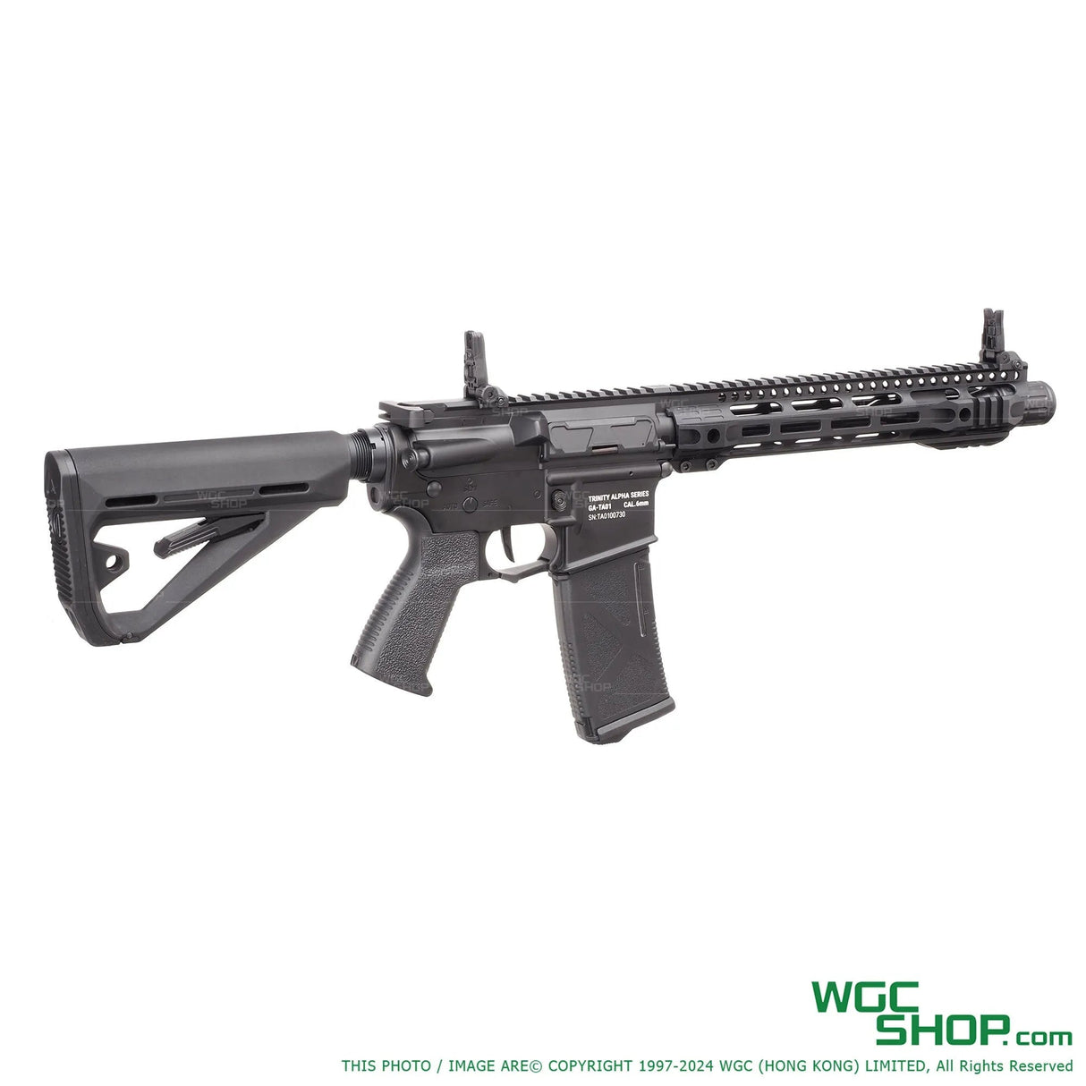 GATE x ARCTURUS TRINITY ARMAMENT Alpha 11.5 Inch Electric Airsoft ( AEG ) - w/ Titan II Bluetooth-WGC Shop