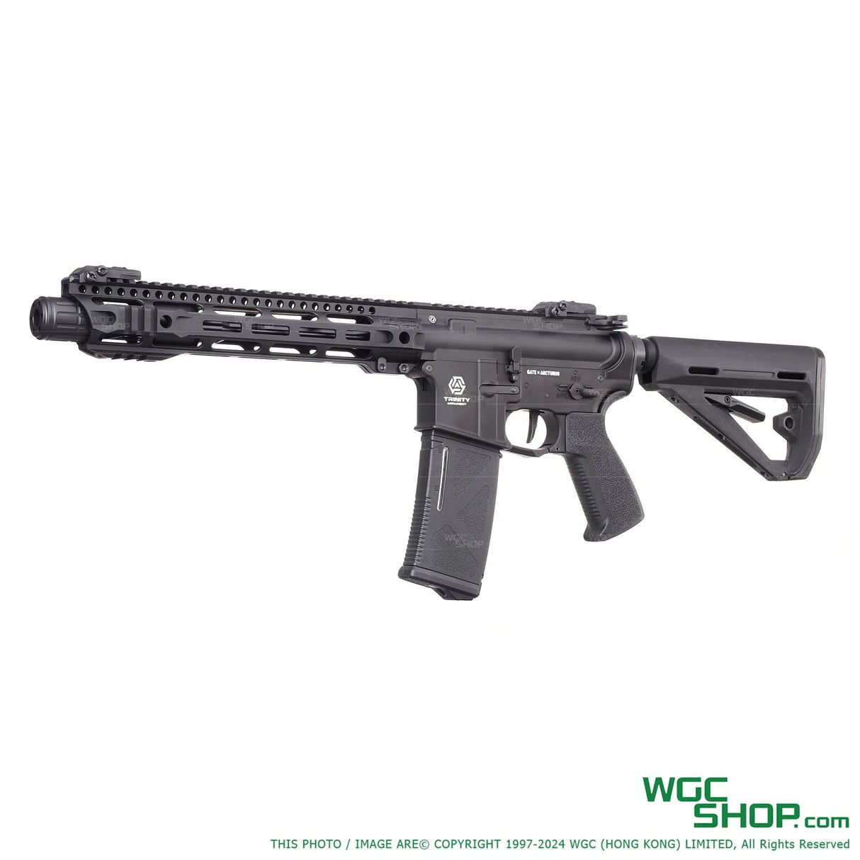 GATE x ARCTURUS TRINITY ARMAMENT Alpha 11.5 Inch Electric Airsoft ( AEG ) - w/ Titan II Bluetooth-WGC Shop