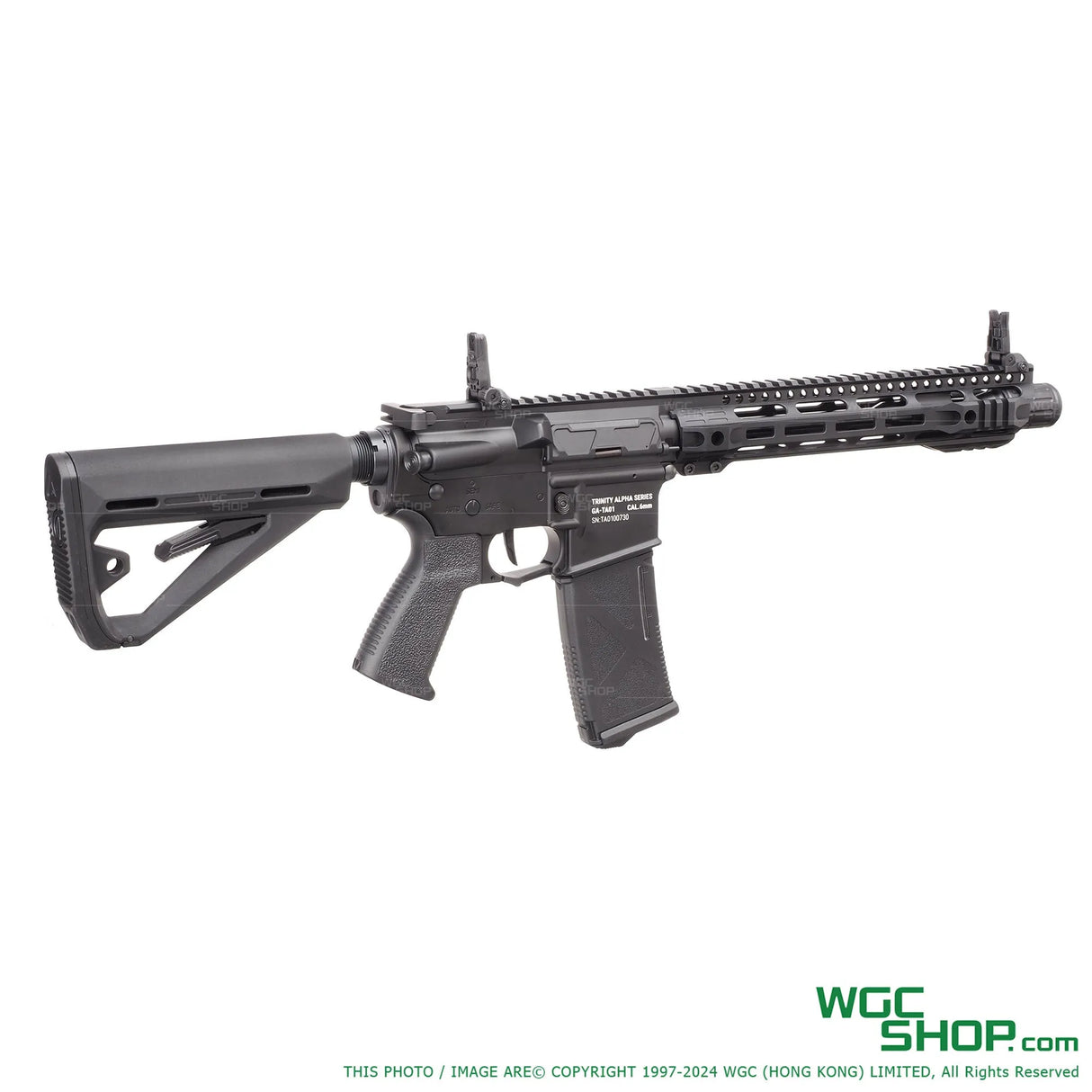 GATE x ARCTURUS TRINITY ARMAMENT Alpha 11.5 Inch Electric Airsoft ( AEG ) - w/ Titan II Bluetooth-WGC Shop