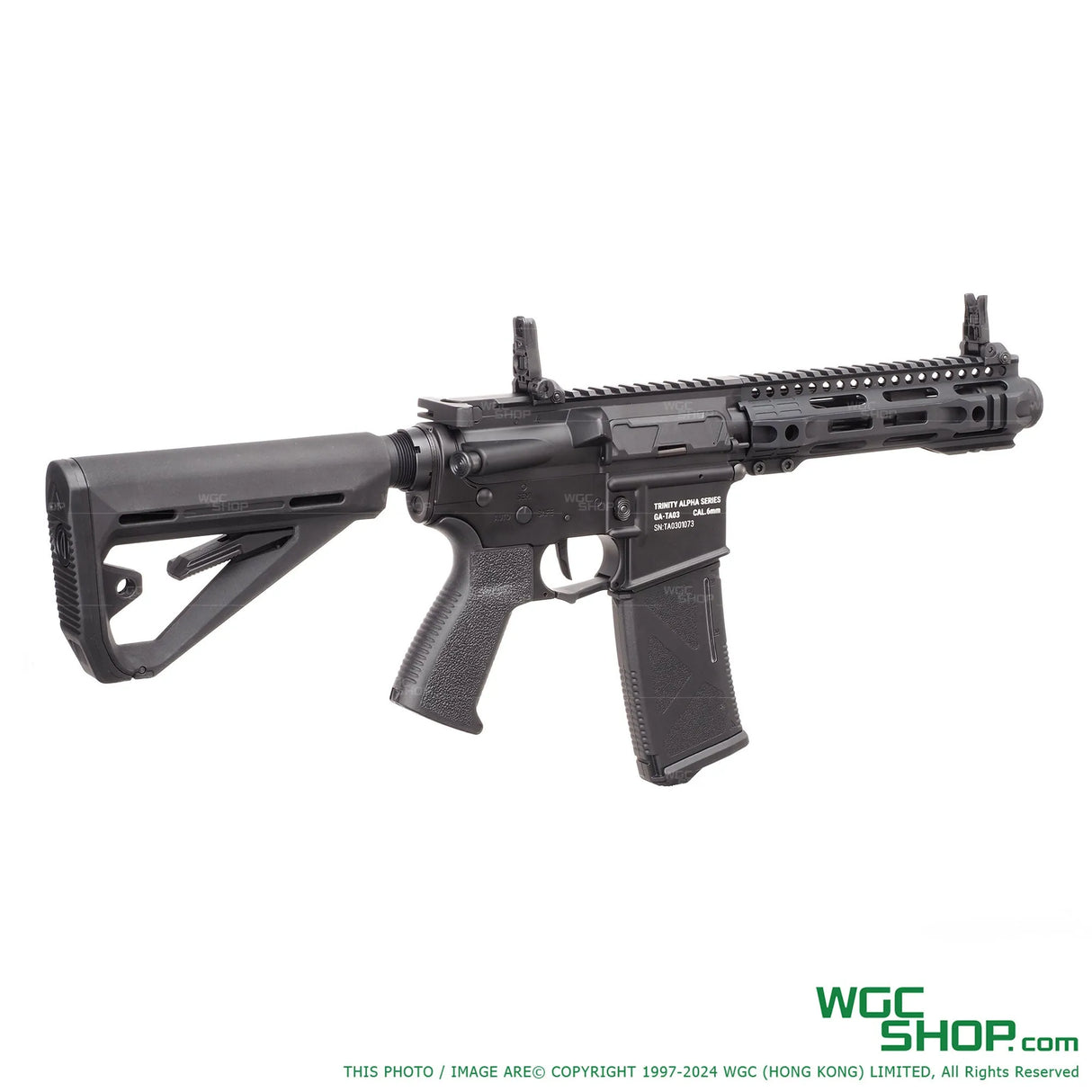 GATE x ARCTURUS TRINITY ARMAMENT Alpha 7.9 Inch Electric Airsoft ( AEG ) - w/ Titan II Bluetooth-WGC Shop
