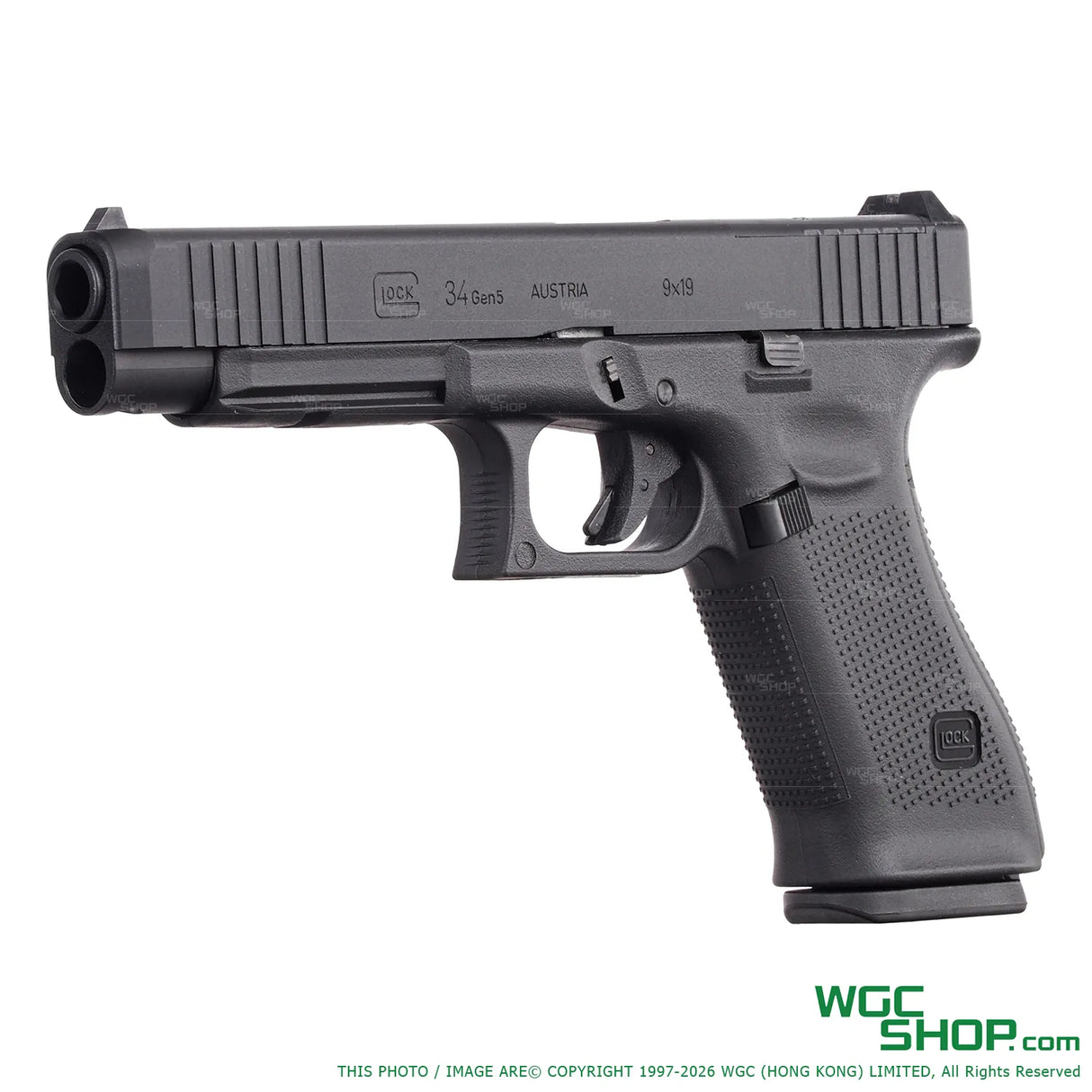 GHK Glock 34 G34 Gen5 MOS GBB Airsoft - UMAREX Licensed