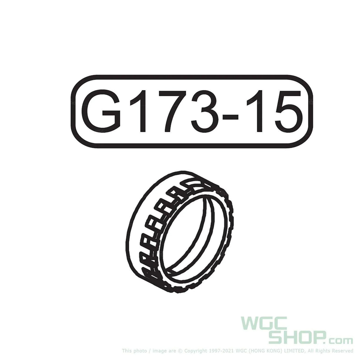 GHK Original Parts - Glock G17 Gen3 Shoot-Up Adjusting Screw for GBB Airsoft ( G173-15 ) - WGC Shop