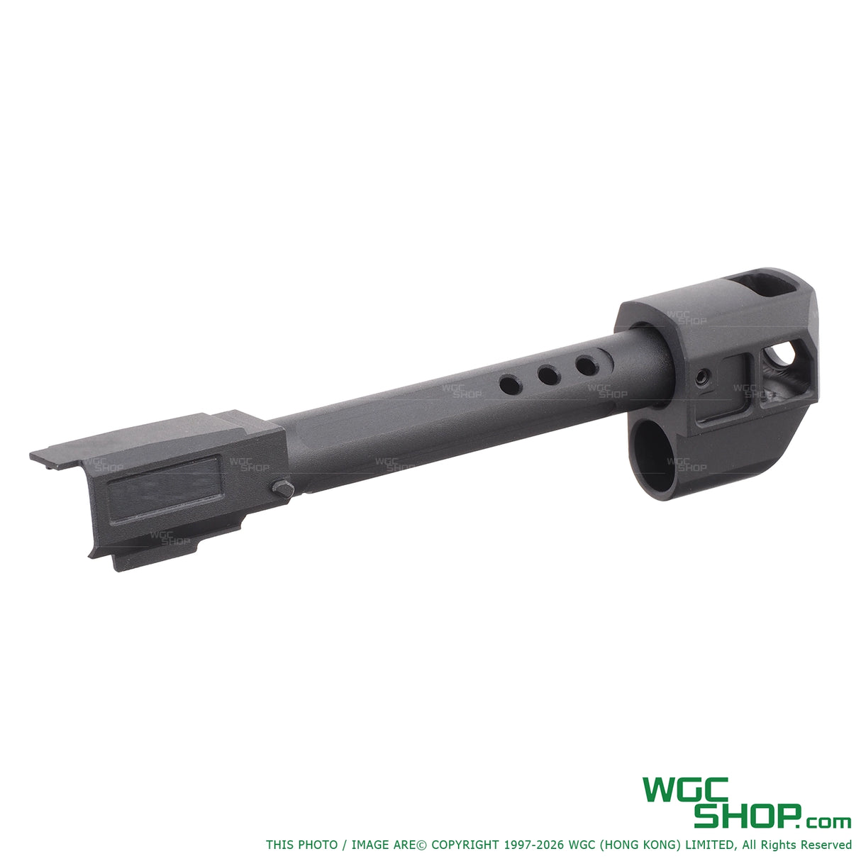 GUNDAY HAED HC / TP Style Aluminum Outer Barrel w/ Compensator for MARUI P320 GBB Type F GUNDAY-TM08-F-BK - WGC Shop