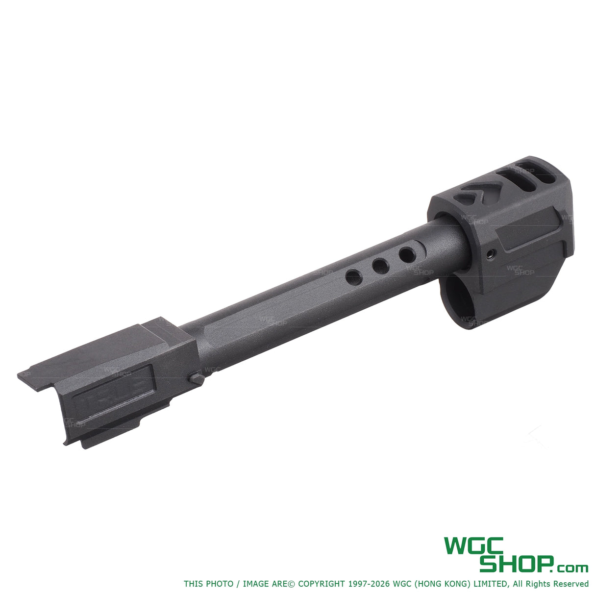 GUNDAY HAED HC / TP Style Aluminum Outer Barrel w/ Compensator for MARUI P320 GBB Type G GUNDAY-TM08-G-BK - WGC Shop