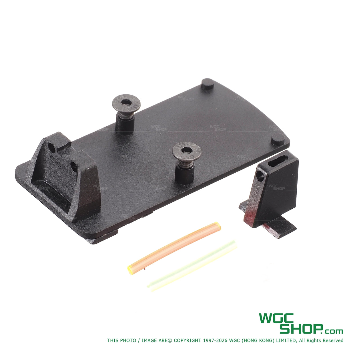 GUNDAY RMR Mount Base w/ Sight Set for MARUI P320 GBB