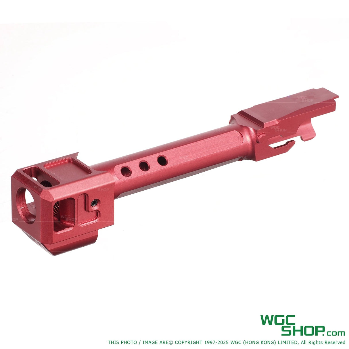 GUNDAY TP Style Aluminum Outer Barrel w/ HAED Style Compensator Type A for MARUI G17 Gen5 MOS GBB Airsoft