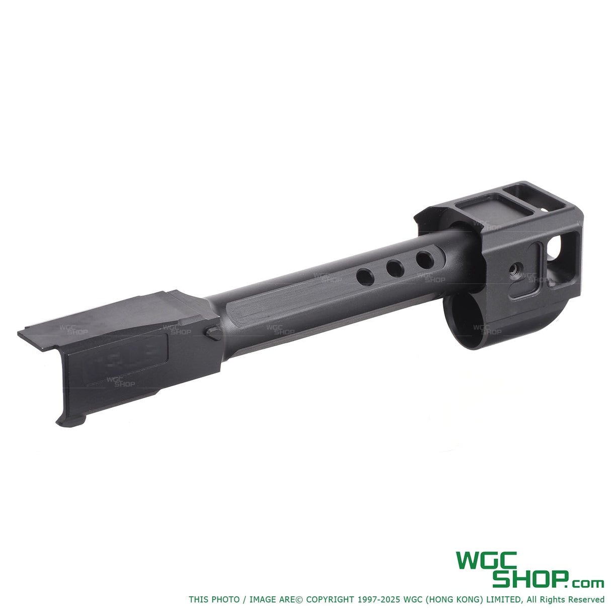GUNDAY TP Style Aluminum Outer Barrel w/ HAED Style Compensator Type A for MARUI G17 Gen5 MOS GBB Airsoft