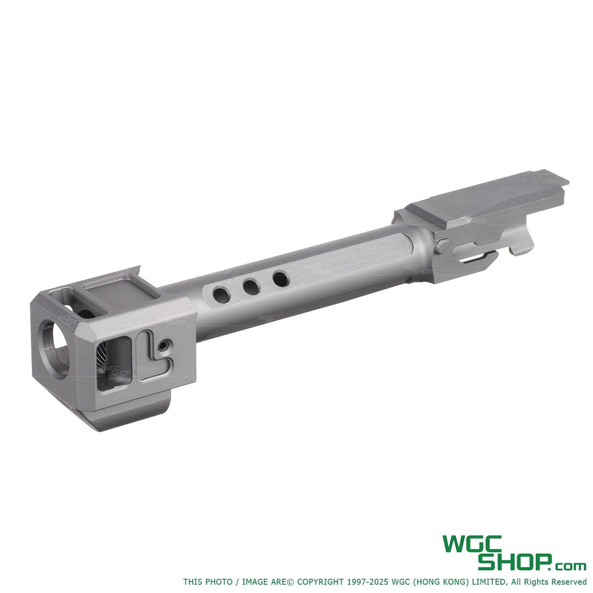 GUNDAY TP Style Aluminum Outer Barrel w/ HAED Style Compensator Type A for MARUI G17 Gen5 MOS GBB Airsoft