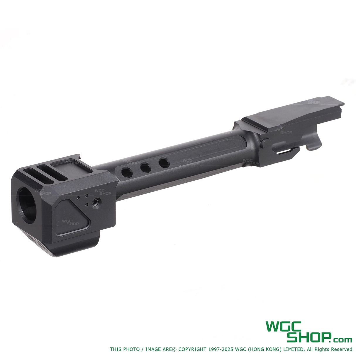 GUNDAY TP Style Aluminum Outer Barrel w/ HAED Style Compensator Type B for MARUI G17 Gen5 MOS GBB Airsoft