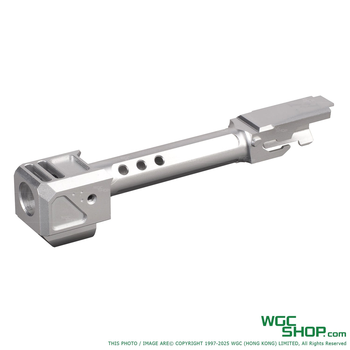 GUNDAY TP Style Aluminum Outer Barrel w/ HAED Style Compensator Type B for MARUI G17 Gen5 MOS GBB Airsoft