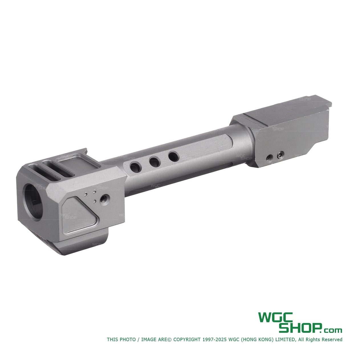 GUNDAY TP Style Aluminum Outer Barrel w/ HAED Style Compensator Type B for VFC G19 Gen5, G45, G19X, SRC G19 Gen5 MOS, GHK G45 GBB Airsoft