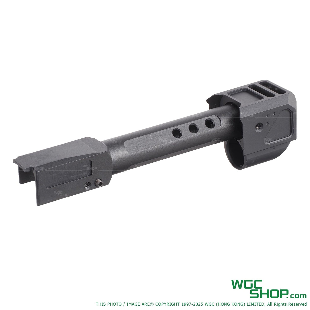 GUNDAY TP Style Aluminum Outer Barrel w/ HAED Style Compensator Type B for VFC G19 Gen5, G45, G19X, SRC G19 Gen5 MOS, GHK G45 GBB Airsoft