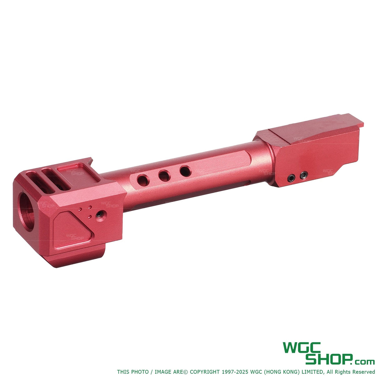 GUNDAY TP Style Aluminum Outer Barrel w/ HAED Style Compensator Type B for VFC G19 Gen5, G45, G19X, SRC G19 Gen5 MOS, GHK G45 GBB Airsoft