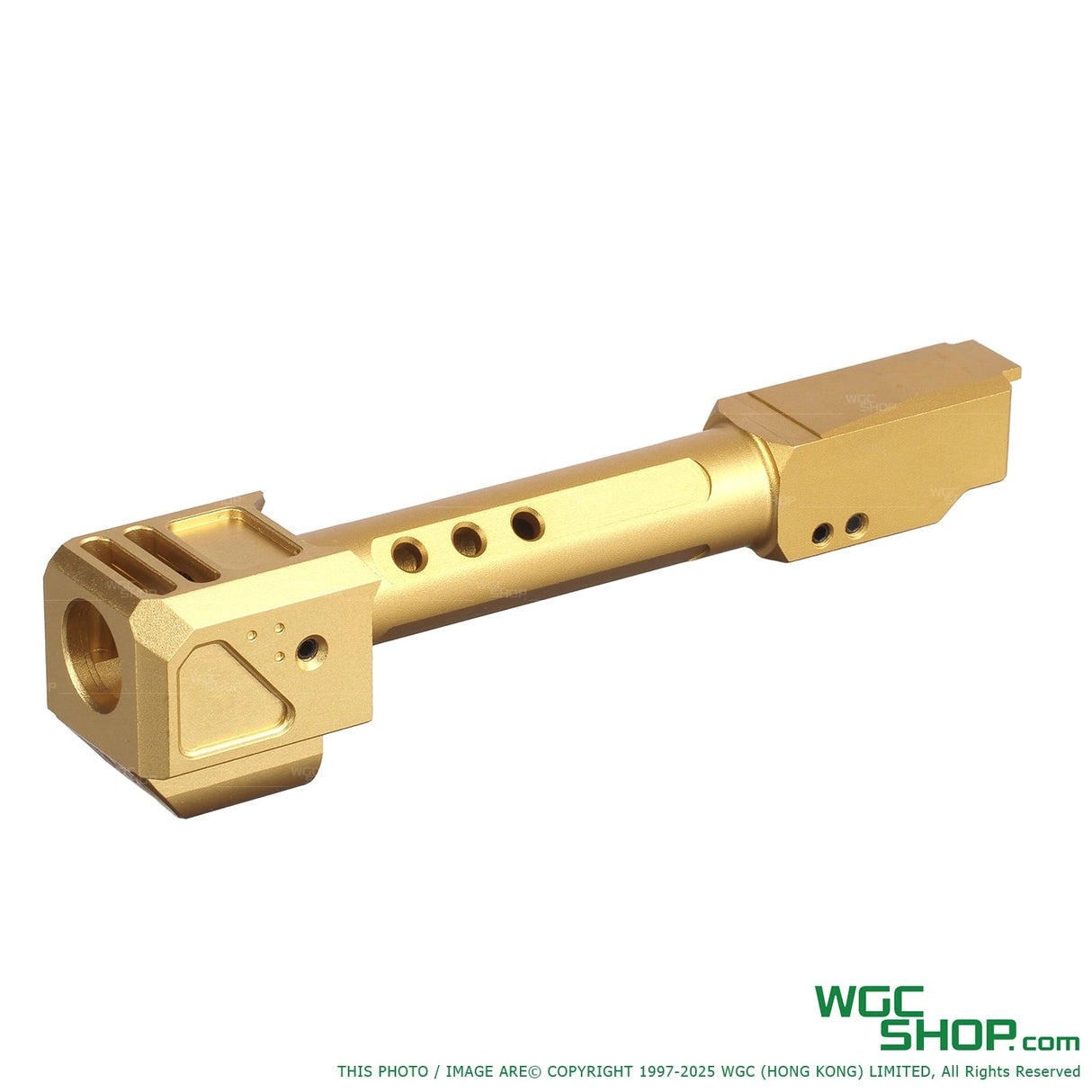 GUNDAY TP Style Aluminum Outer Barrel w/ HAED Style Compensator Type B for VFC G19 Gen5, G45, G19X, SRC G19 Gen5 MOS, GHK G45 GBB Airsoft