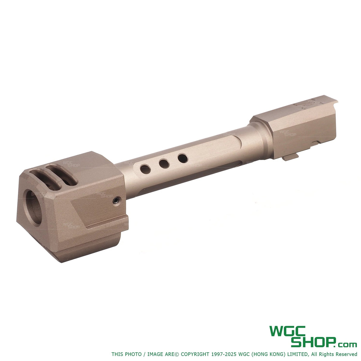 GUNDAY TP Style Aluminum Outer Barrel w/ HAED Style Compensator Type B for VFC Walther PDP GBB Airsoft