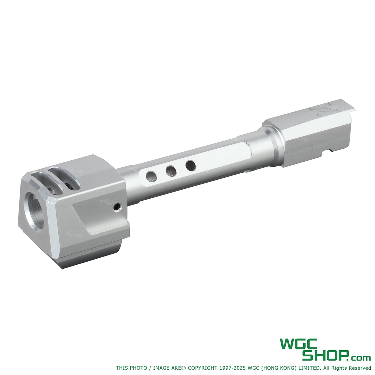 GUNDAY TP Style Aluminum Outer Barrel w/ HAED Style Compensator Type B for VFC Walther PDP GBB Airsoft