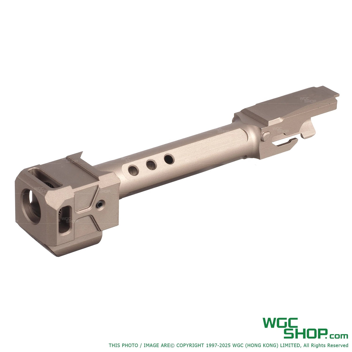 GUNDAY TP Style Aluminum Outer Barrel w/ HAED Style Compensator Type C for MARUI G17 Gen5 MOS GBB Airsoft