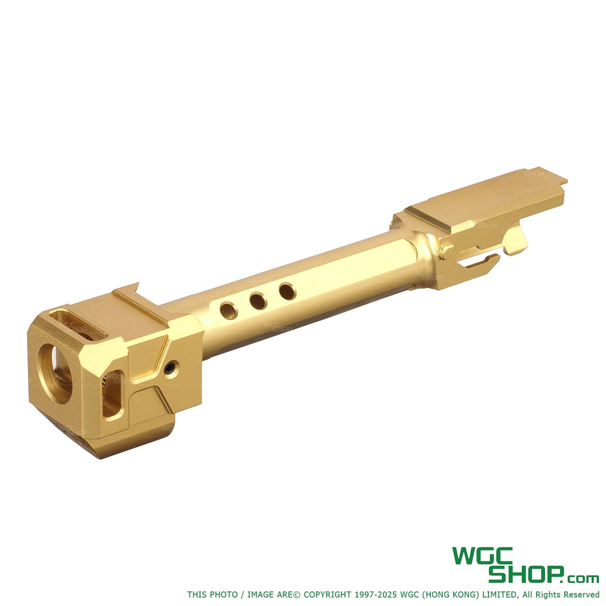 GUNDAY TP Style Aluminum Outer Barrel w/ HAED Style Compensator Type C for MARUI G17 Gen5 MOS GBB Airsoft