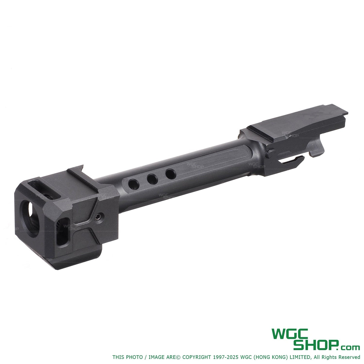 GUNDAY TP Style Aluminum Outer Barrel w/ HAED Style Compensator Type C for MARUI G17 Gen5 MOS GBB Airsoft