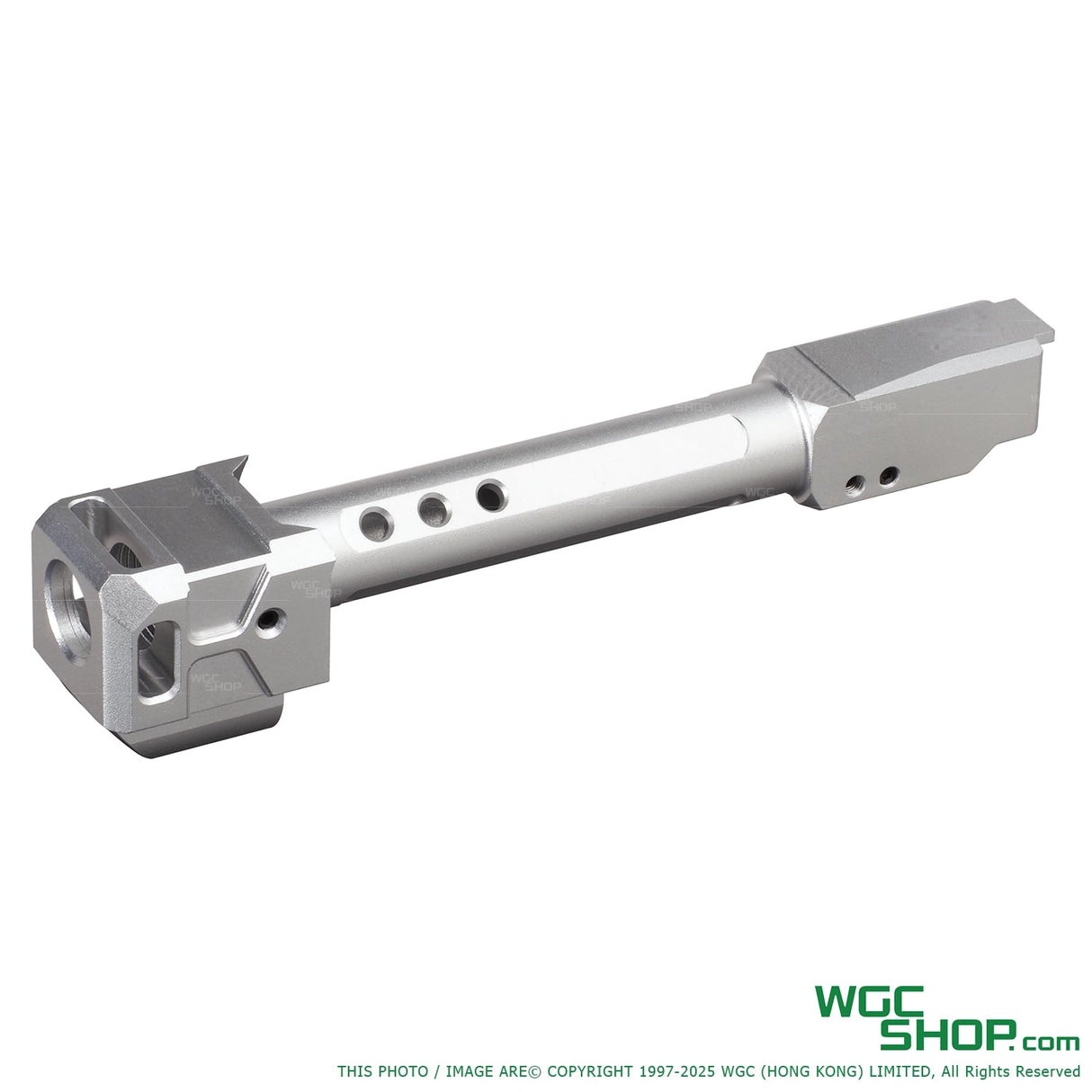 GUNDAY TP Style Aluminum Outer Barrel w/ HAED Style Compensator Type C for VFC G17 Gen5, SRC G17 Gen5 MOS GBB Airsoft