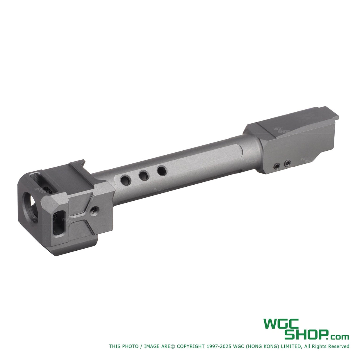 GUNDAY TP Style Aluminum Outer Barrel w/ HAED Style Compensator Type C for VFC G17 Gen5, SRC G17 Gen5 MOS GBB Airsoft