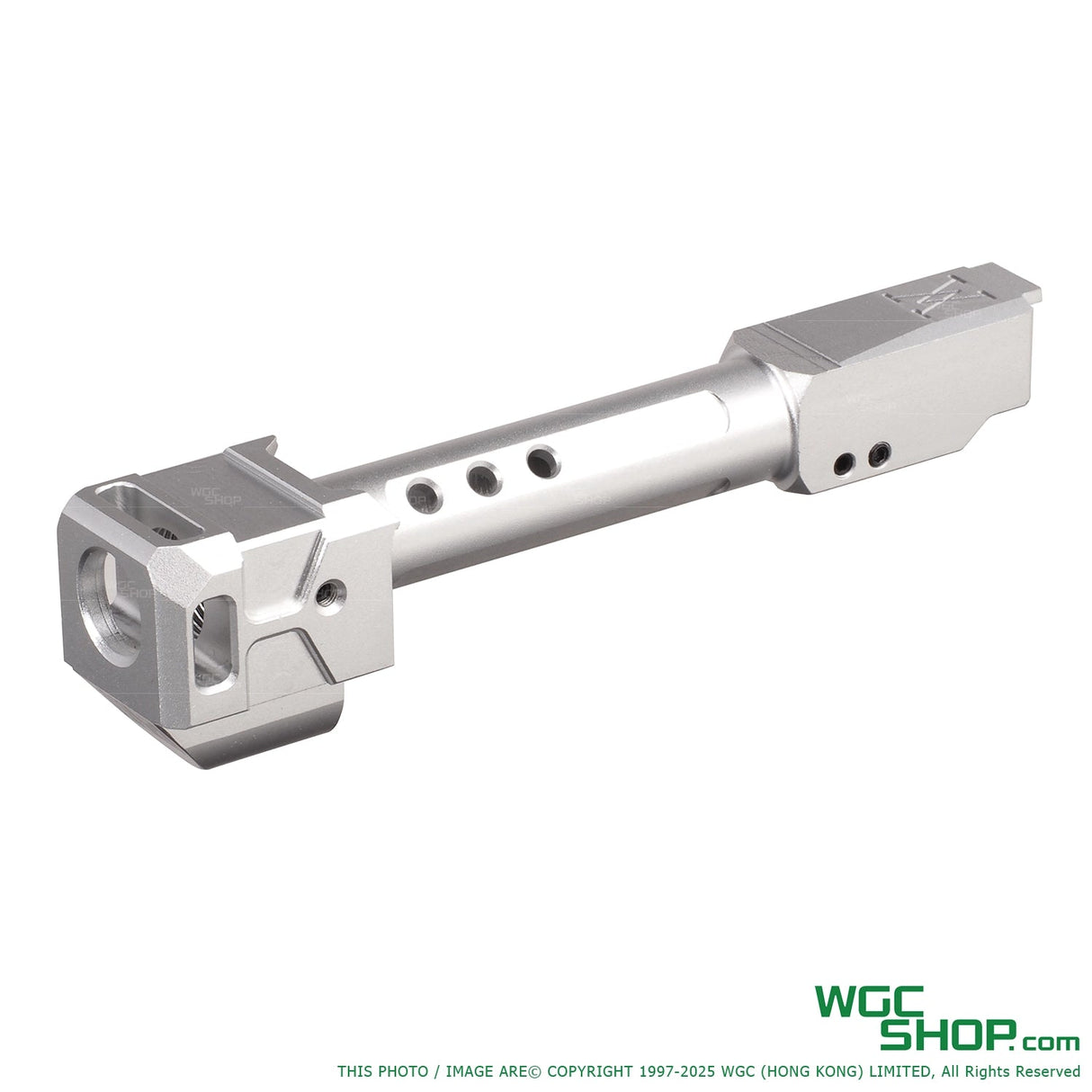 GUNDAY TP Style Aluminum Outer Barrel w/ HAED Style Compensator Type C for VFC G19 Gen5, G45, G19X, SRC G19 Gen5 MOS, GHK G45 GBB Airsoft