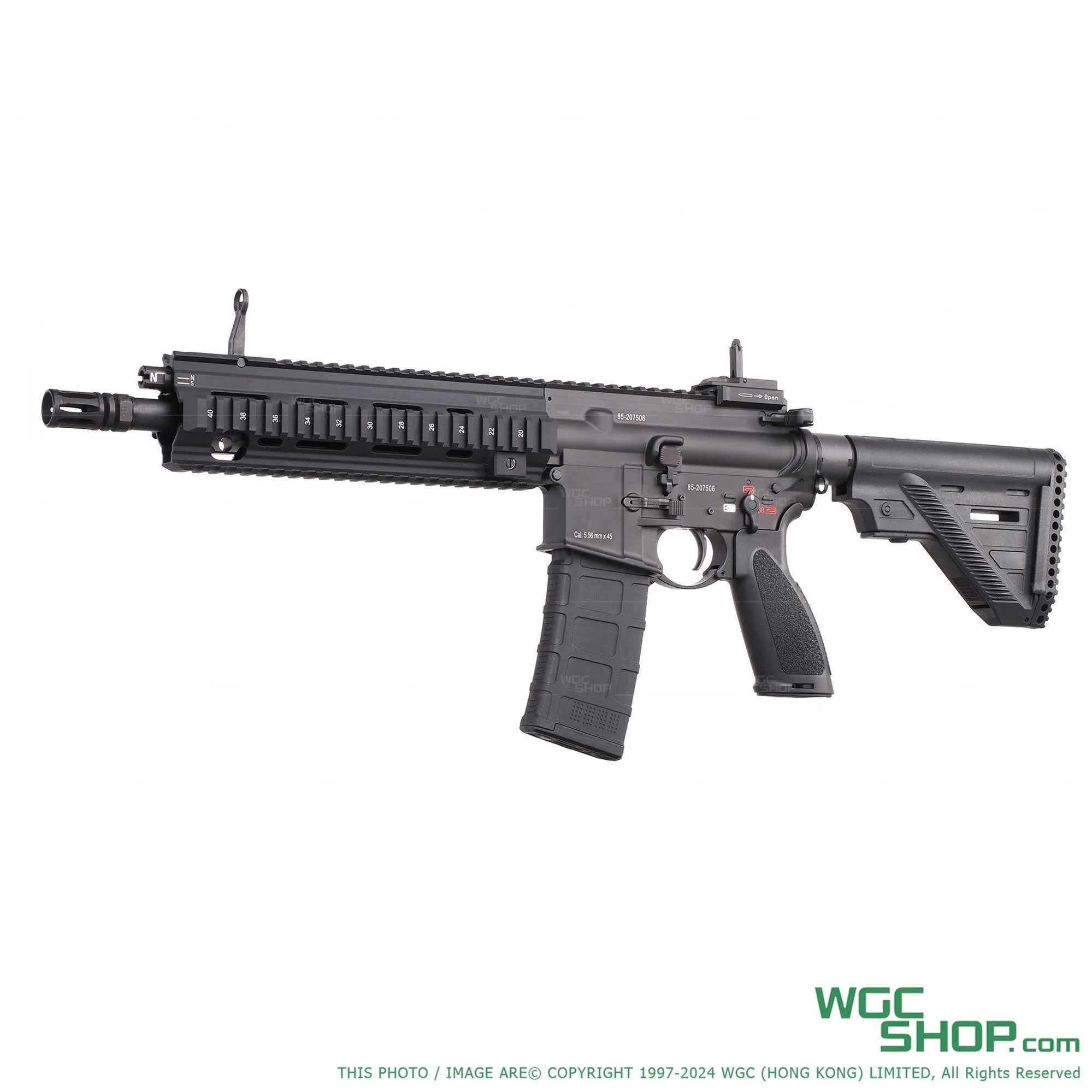 GUNSMODIFY HK416A5 Style MWS Level 2 GBB Airsoft Black - WGC Shop