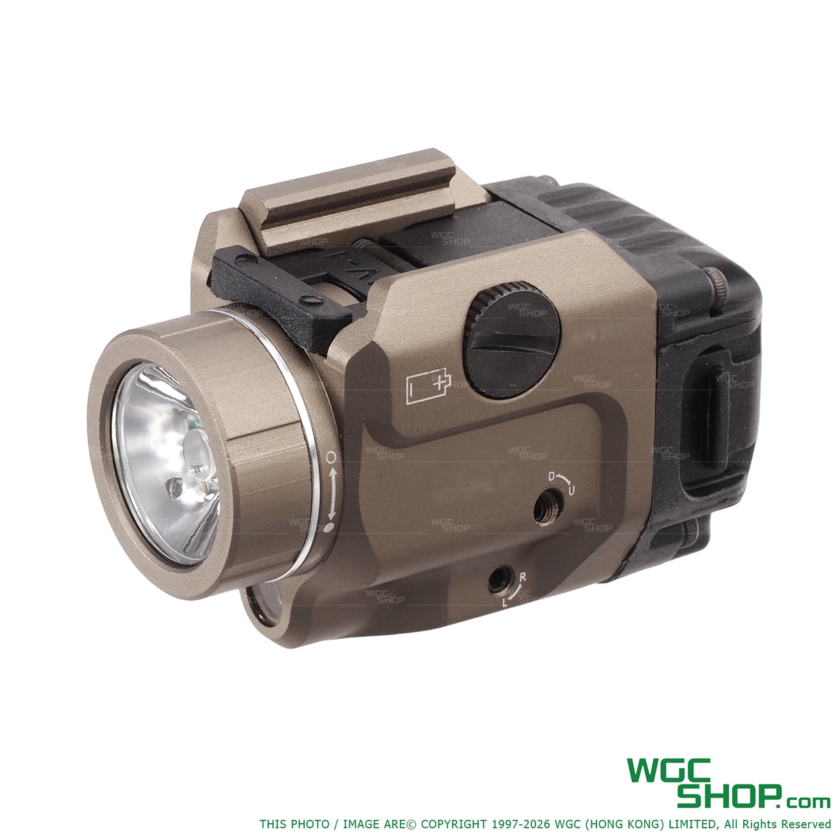 HWO TLR-Style Flashlight ( for Airsoft Only ) Dark Earth HWO-FL-032-DE - WGC Shop