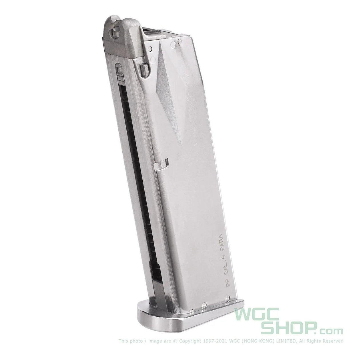 KSC M9 / 92 24Rds Gas Magazine - Silver KSC-GMAG-MP24-SV - WGC Shop