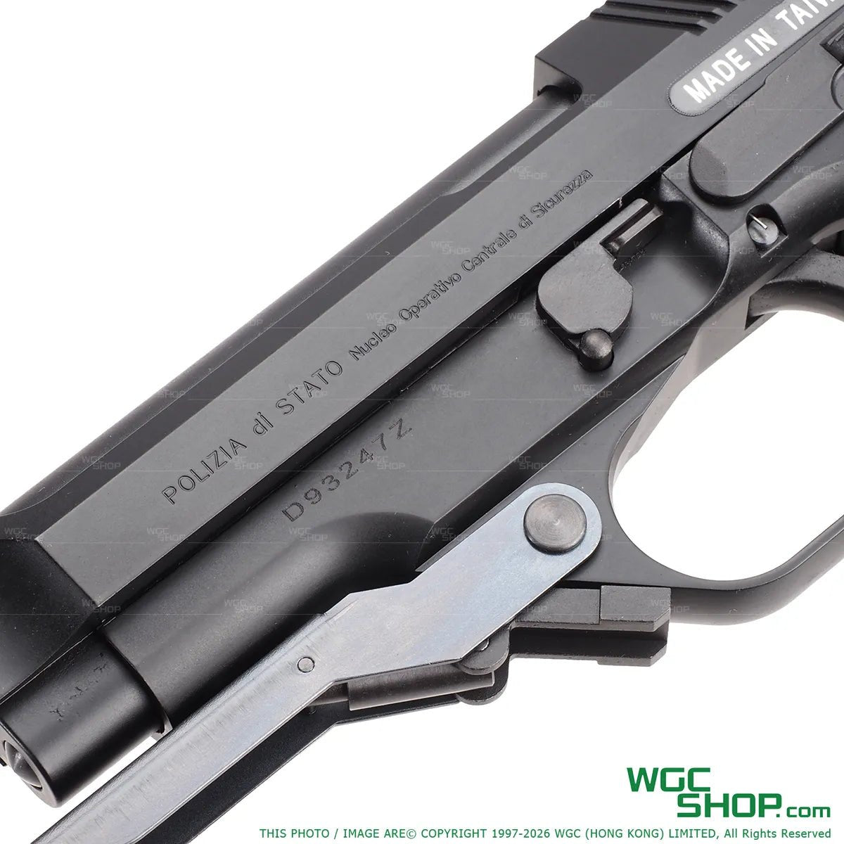 Left close-up of KSC M93R II GBB Airsoft HW - System 7