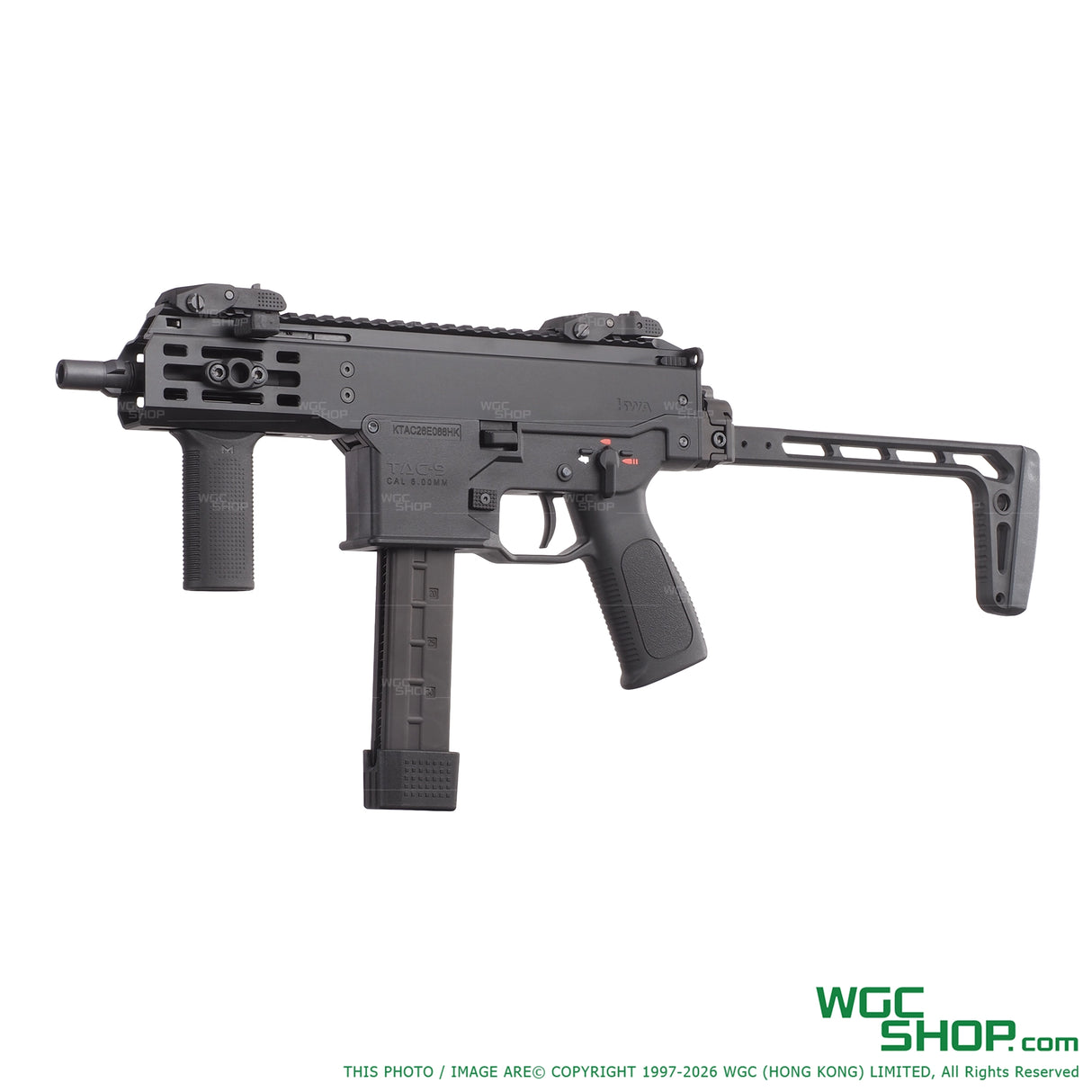 left view of KWA TAC-9 GBB Airsoft - WGC Shop