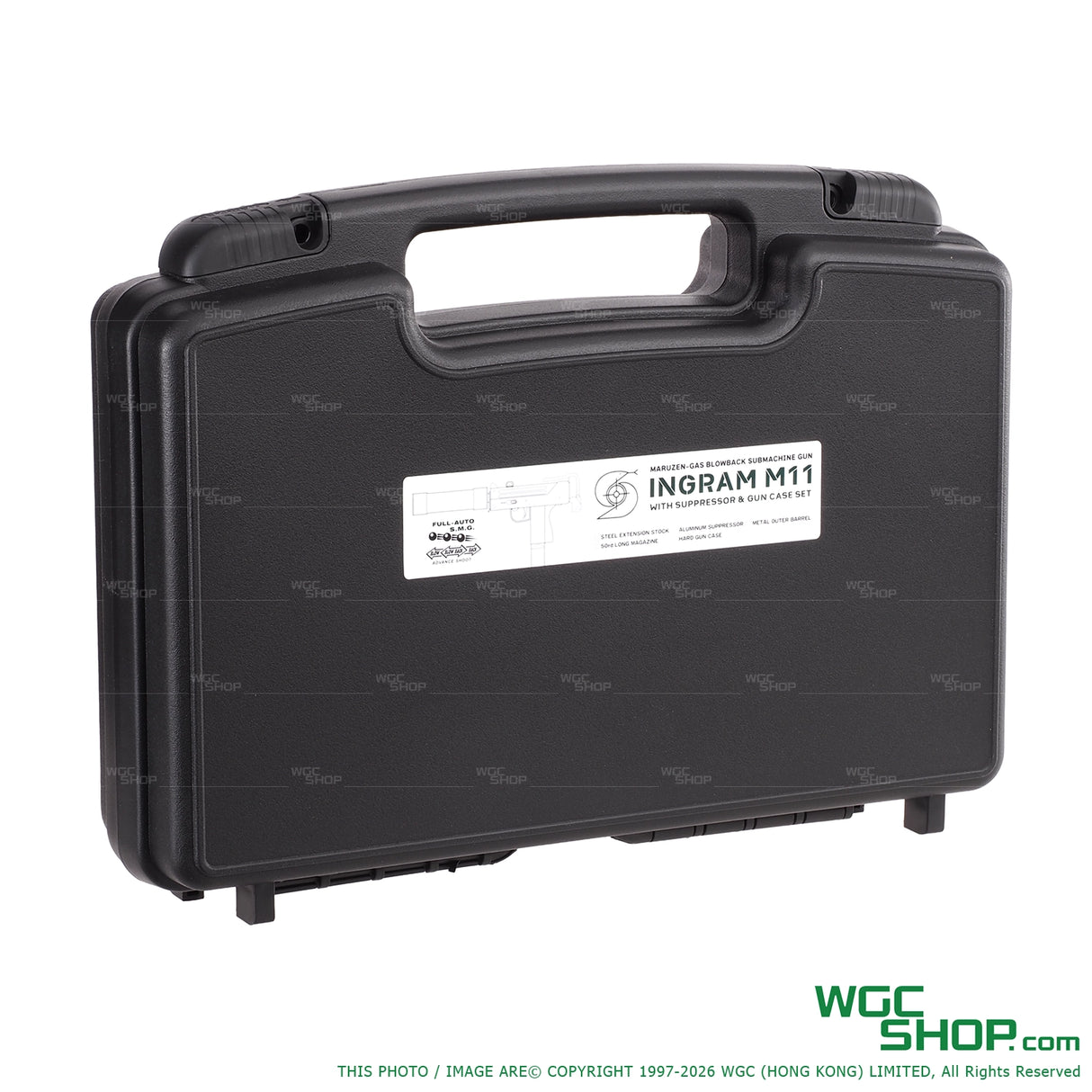 MARUZEN Ingram M11 GBB Airsoft ( Suppressor + Gun Case Set ) MZ-SMG-M11-SET - WGC Shop