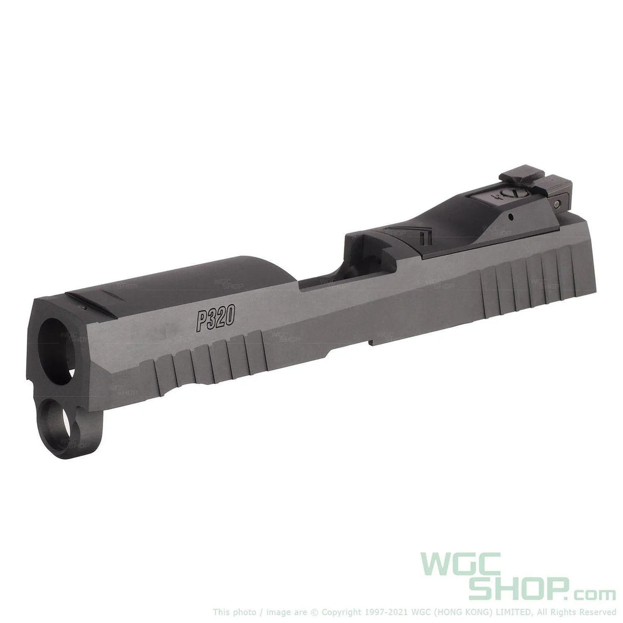 NOVA CNC Aluminum P320 X Carry Legion Slide Set for SIG AIR M17 / M18 GBB Airsoft Titanium Grey NOVA-VFC-S05-TI - WGC Shop