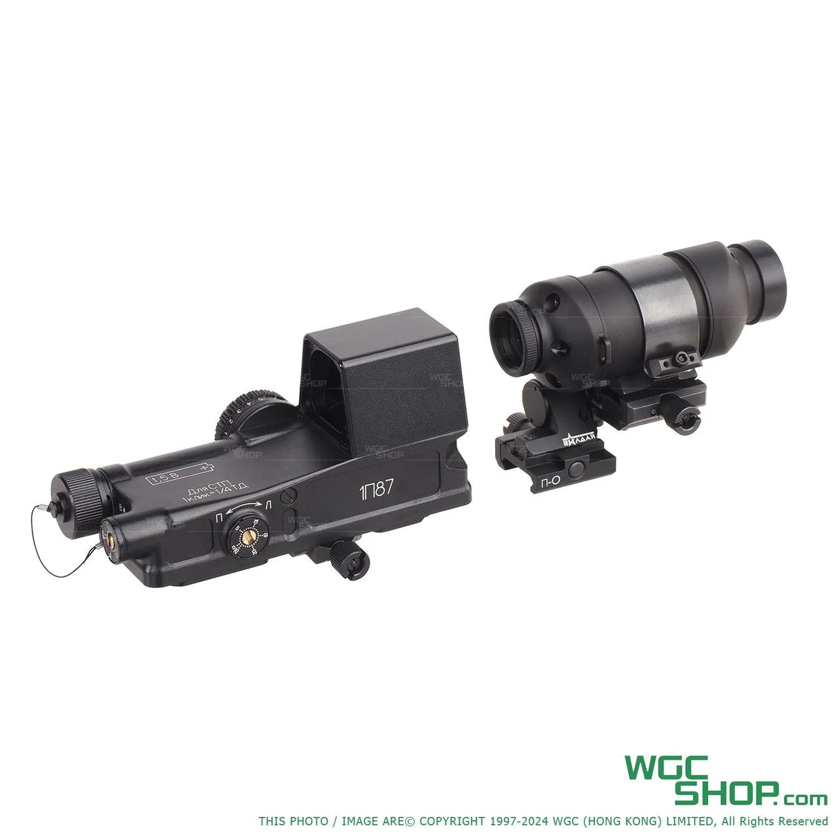 NOVUS PRECISION PDS-I Prism Dot Sight Military Reticle w/ PM-I 3x Prismatic Magnifier Combo-WGC Shop