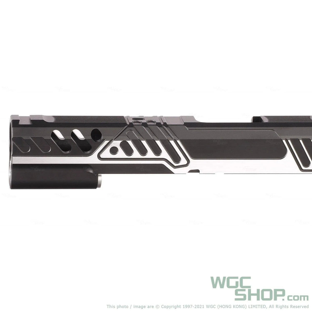 PCP Custom EB Style Slide for Marui Hi - Capa GBB Airsoft Two Tone Gray PCPC-HC-EDS-2TGY - WGC Shop