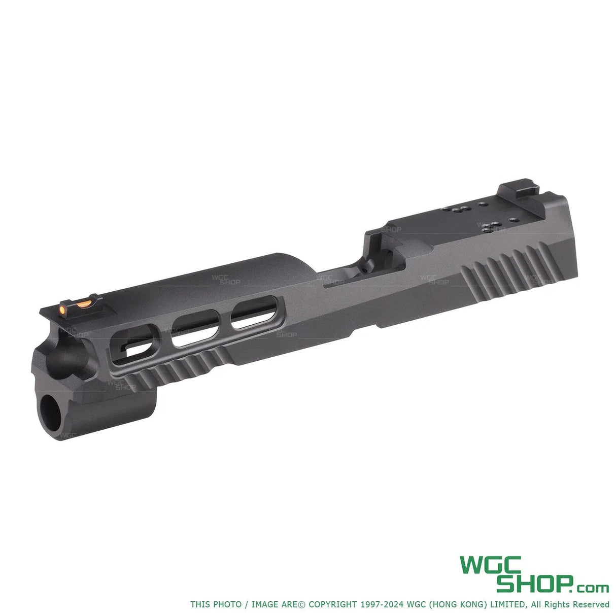 PH+ 7075 CNC Aluminum Slide for SIG AIR / VFC P320 GBB Series - M Version Flat Black PHTW-P320-SL-BK-M - WGC Shop