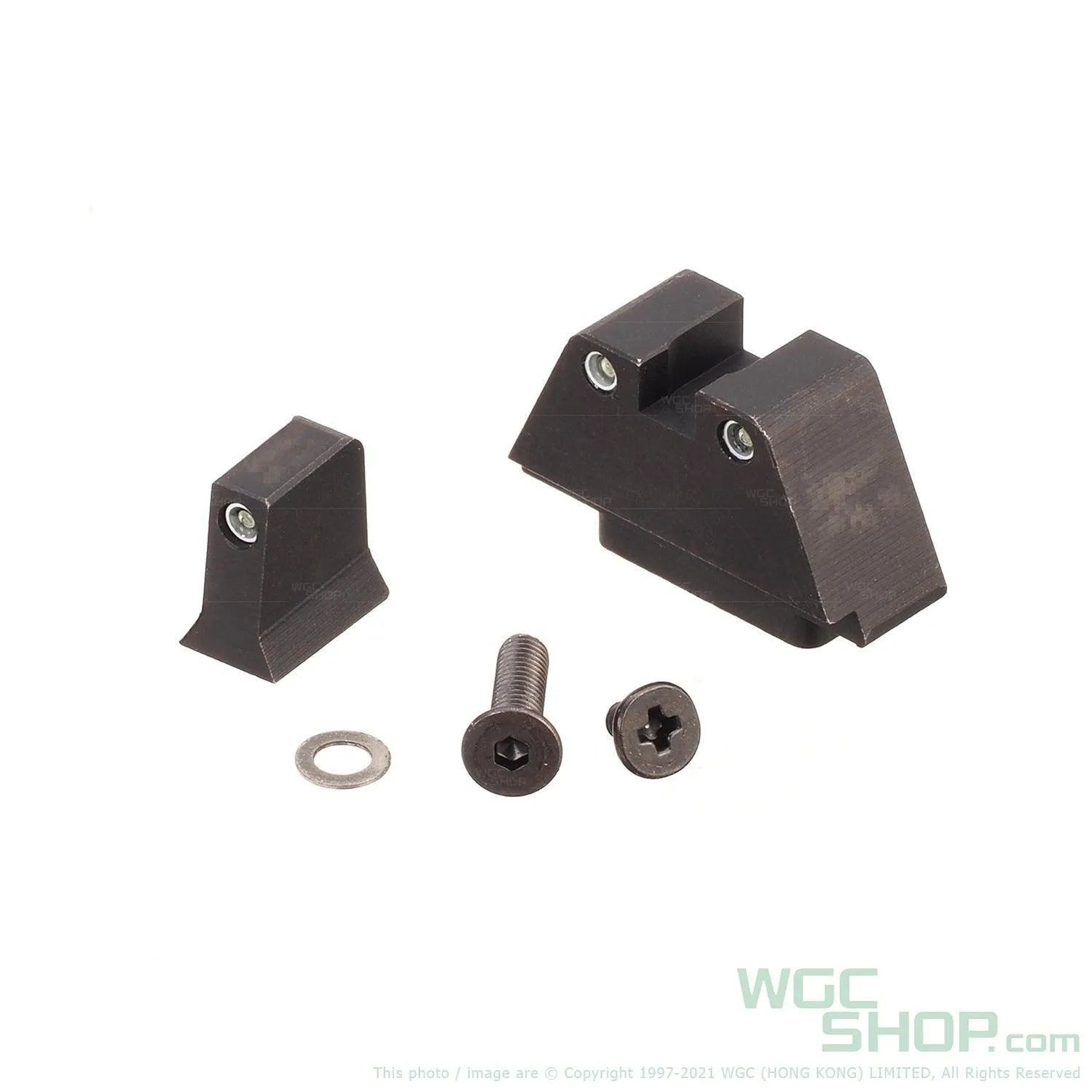 PRO ARMS Tritium Steel High Sight for Marui G Series GBB