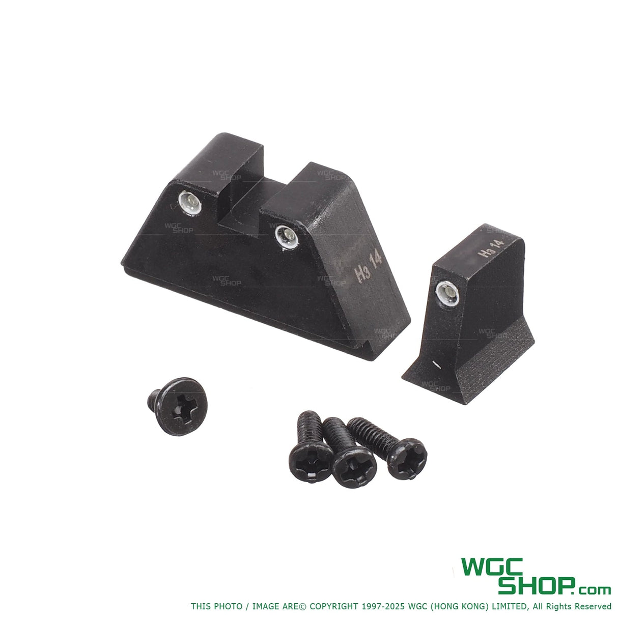 PRO ARMS Tritium Steel Suppressor Sight for MARUI G17 Gen5 MOS GBB