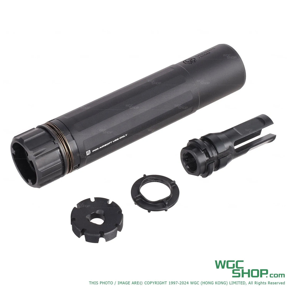 PTS X DEAD AIR Sandman-S Barrel Extension Tracer Unit ( Non-US )-PTS-DA002490607-S-T-BK-WGC Shop